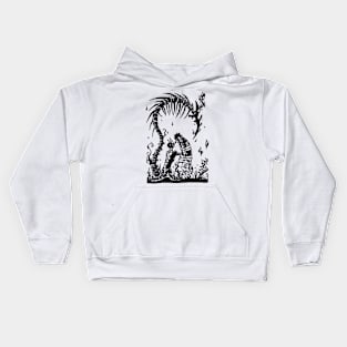 Fire force anime Kids Hoodie